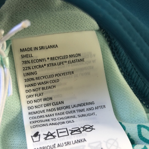 PrAna Atalia Bikini Top Deep Verde Size D/DD - Picture 6 of 8